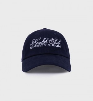 Men's Sporty And Rich Made In USA Cap Navy | NzYKLsfvypk