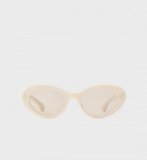 Women's Sporty And Rich Frame N.05 Eyewear Cream | lcwsswXtqPV