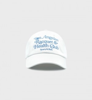 Women's Sporty And Rich LA Racquet Club Cap White | UbSyrti9fe0