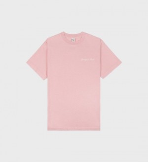 Women's Sporty And Rich Syracuse T Shirts Rose / White | 1sogpANY0oI