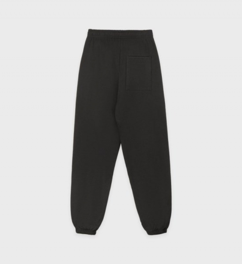 Men's Sporty And Rich S&R Sweatpants Black | 6zBODbbEDcw