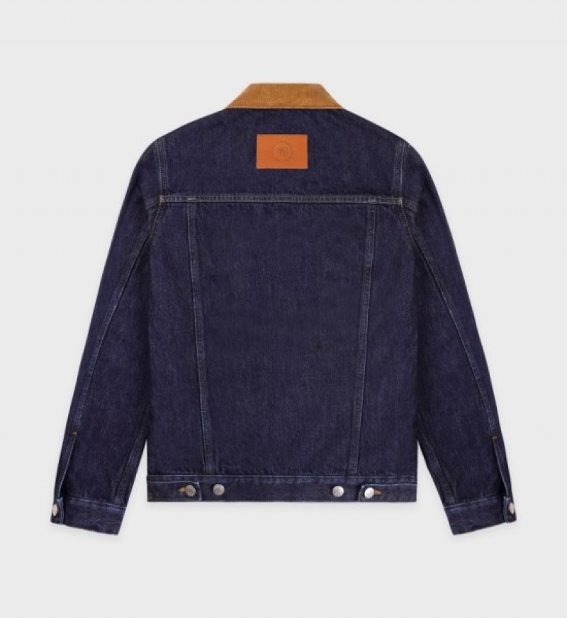 Women's Sporty And Rich Denim Jackets Wash | BEF3BzjFbQg