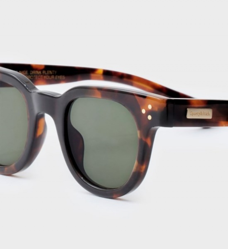 Women's Sporty And Rich Frame N.04 Eyewear Tortoise | 7IdJKv74FuR