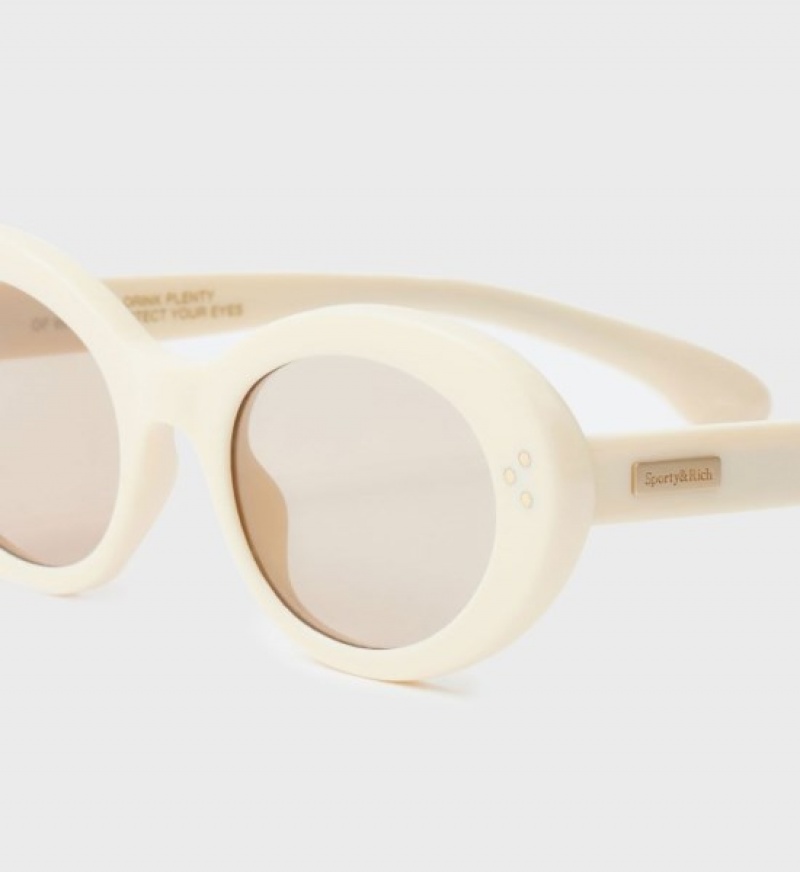 Women's Sporty And Rich Frame N.05 Eyewear Cream | lcwsswXtqPV