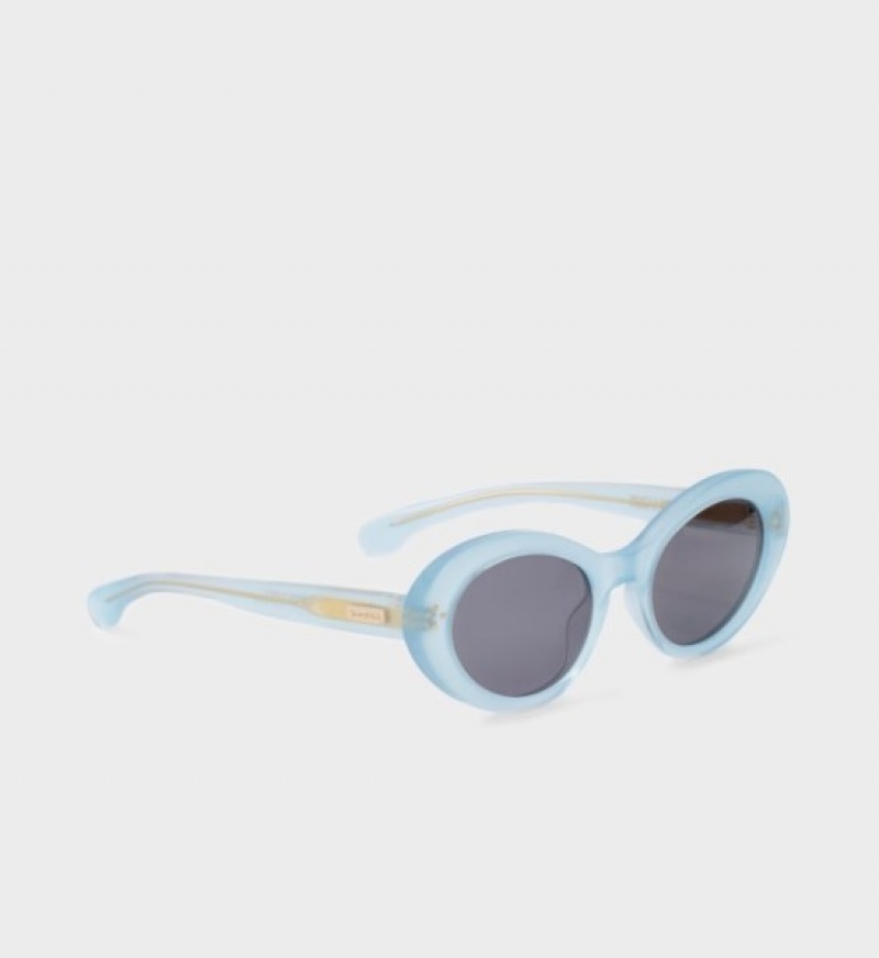 Women's Sporty And Rich Frame N.05 Eyewear Blue | nnsPYKiIHqj