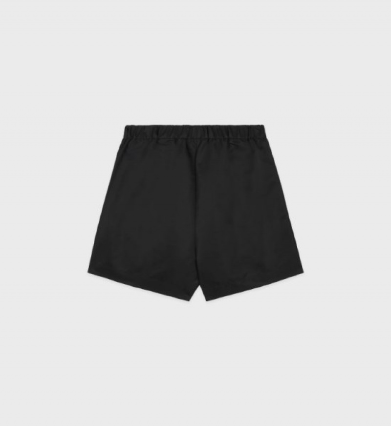 Women's Sporty And Rich Good Health Nylon Shorts Black | N0y6WLdv3DO