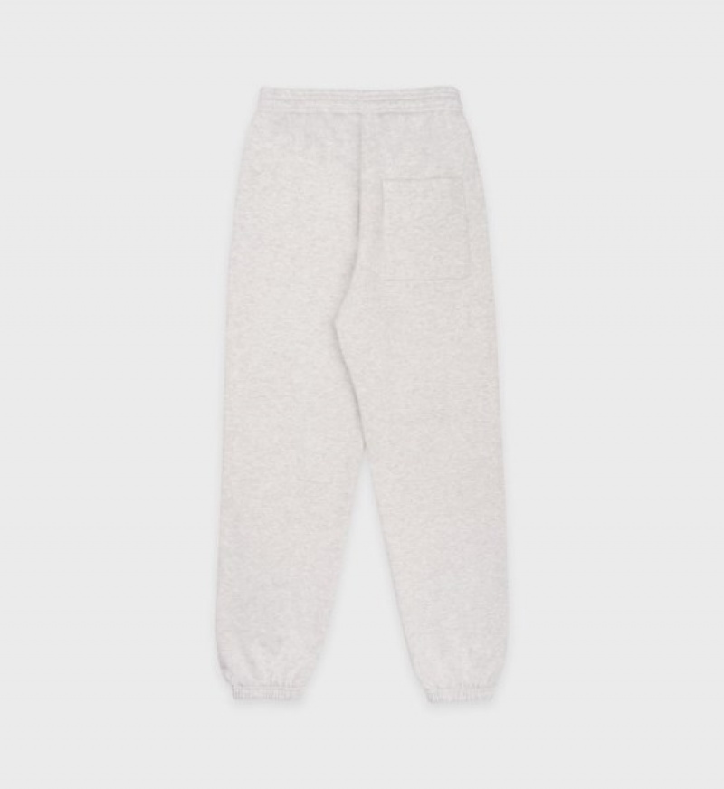 Women's Sporty And Rich Starter Sweatpants Grey / Navy | F6M3qLfSSER