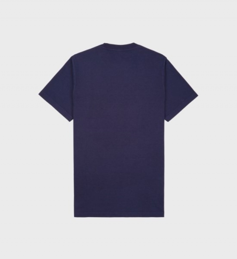 Women's Sporty And Rich Vendome T Shirts Navy | G9gRzTqOUJ0