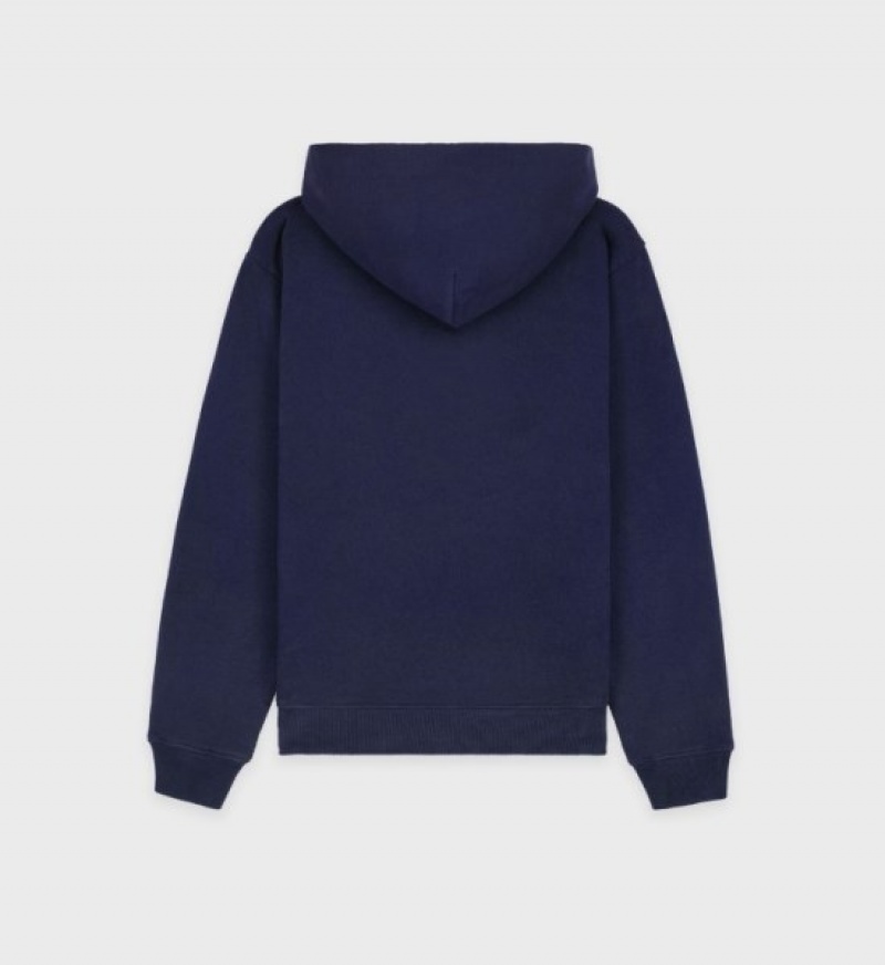 Women's Sporty And Rich Wellness Ivy Hoodie Navy | VeYpM1SwHHO